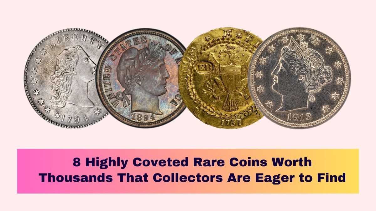 8 Highly Coveted Rare Coins Worth Thousands That Collectors Are Eager to Find