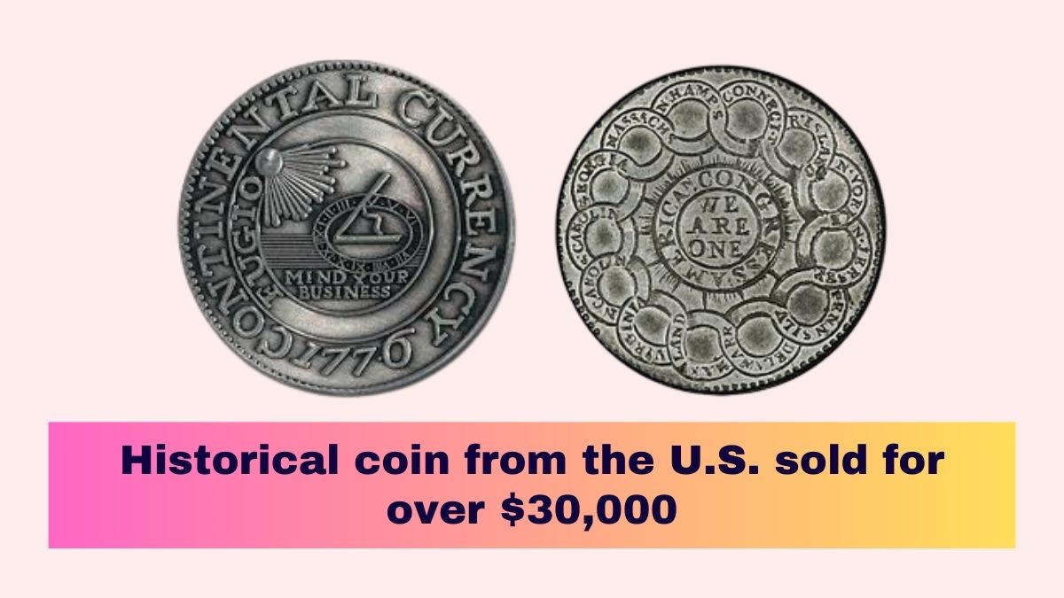 Historical coin from the U.S. sold for over $30,000