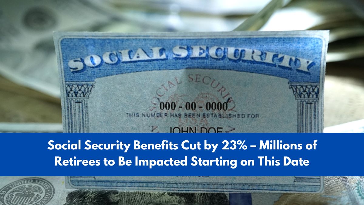 Social Security Benefits Cut by 23% – Millions of Retirees to Be Impacted Starting on This Date